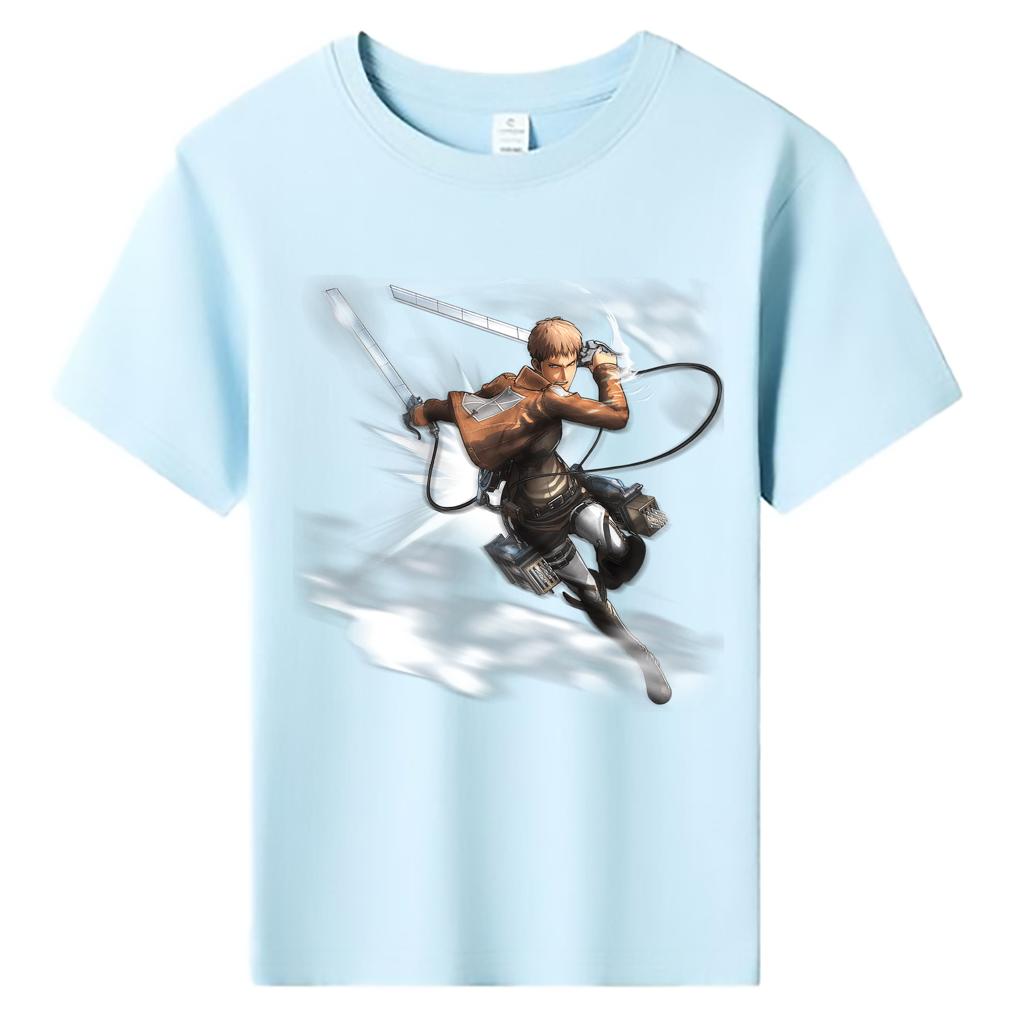 （画像用） 進撃の巨人 ジャン・キルシュタイン Attack on Titan Jean Kirstein 綿100％キッズTシャツ（フロントプリント）